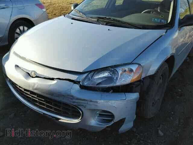 2002 CHRYSLER SEBRING - VIN: 1C3EL46R12N100676 - Фото 9