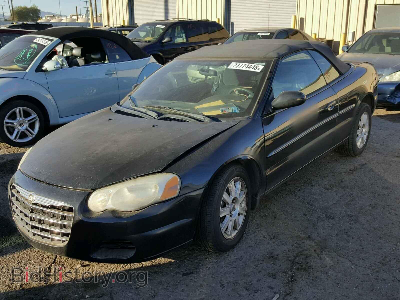 2005 CHRYSLER SEBRING - VIN: 1C3EL75RX5N536241 - Фото 2