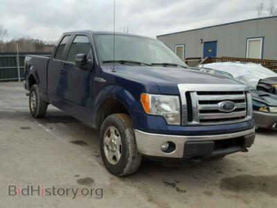 2012 Ford F150 F150 Super, синий — VIN 1FTFX1EF8CFC38320, Copart