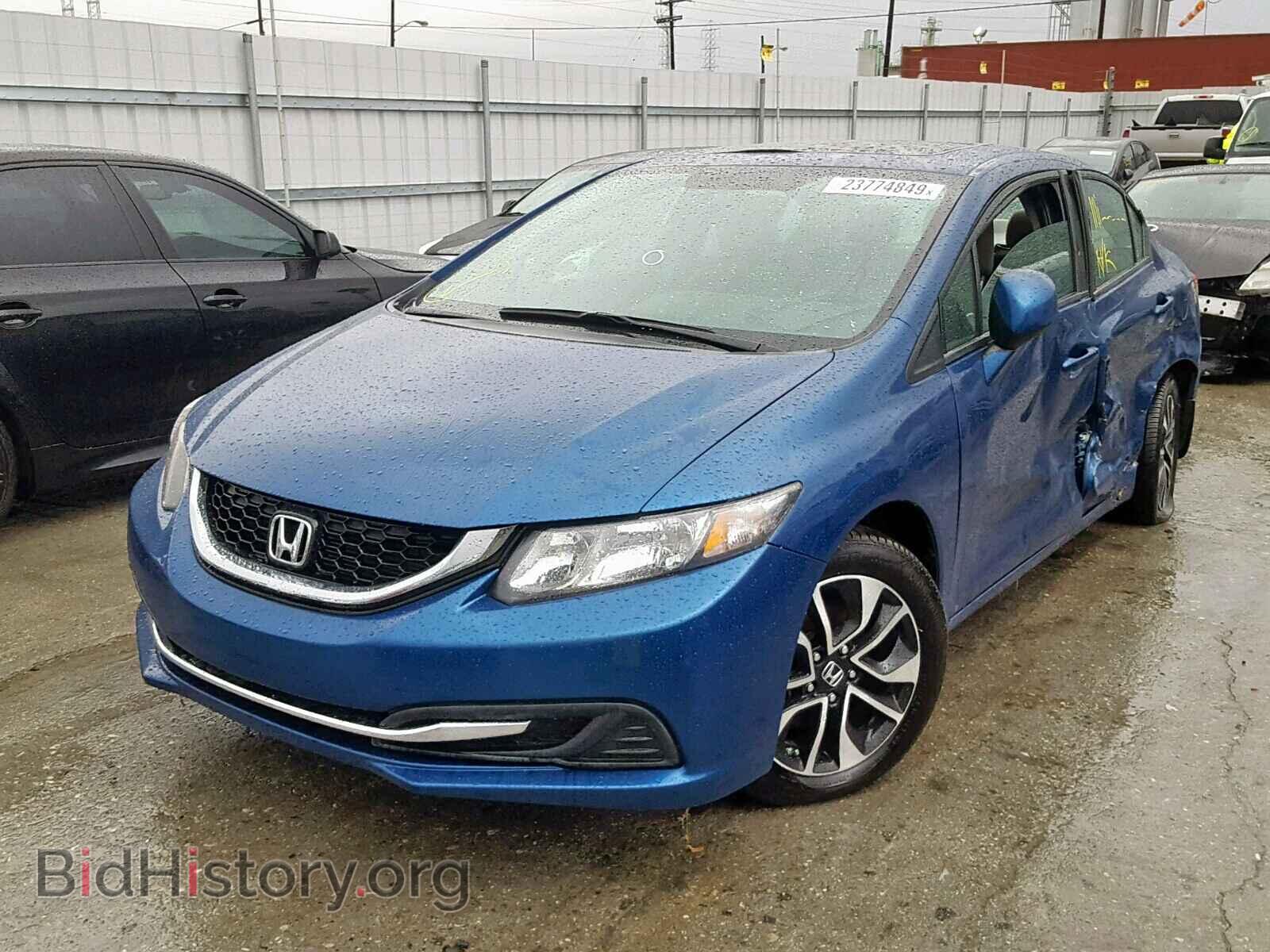 2013 HONDA CIVIC - VIN: 2HGFB2F84DH541004 - Фото 2