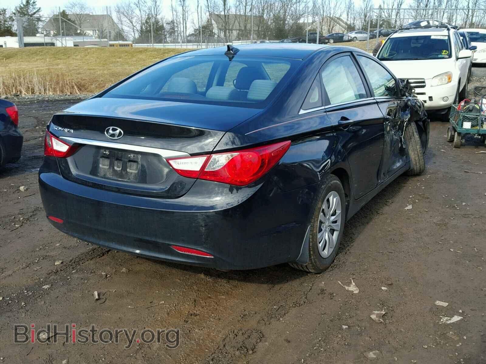 2012 HYUNDAI SONATA - VIN: 5NPEB4AC8CH405143 - Фото 4