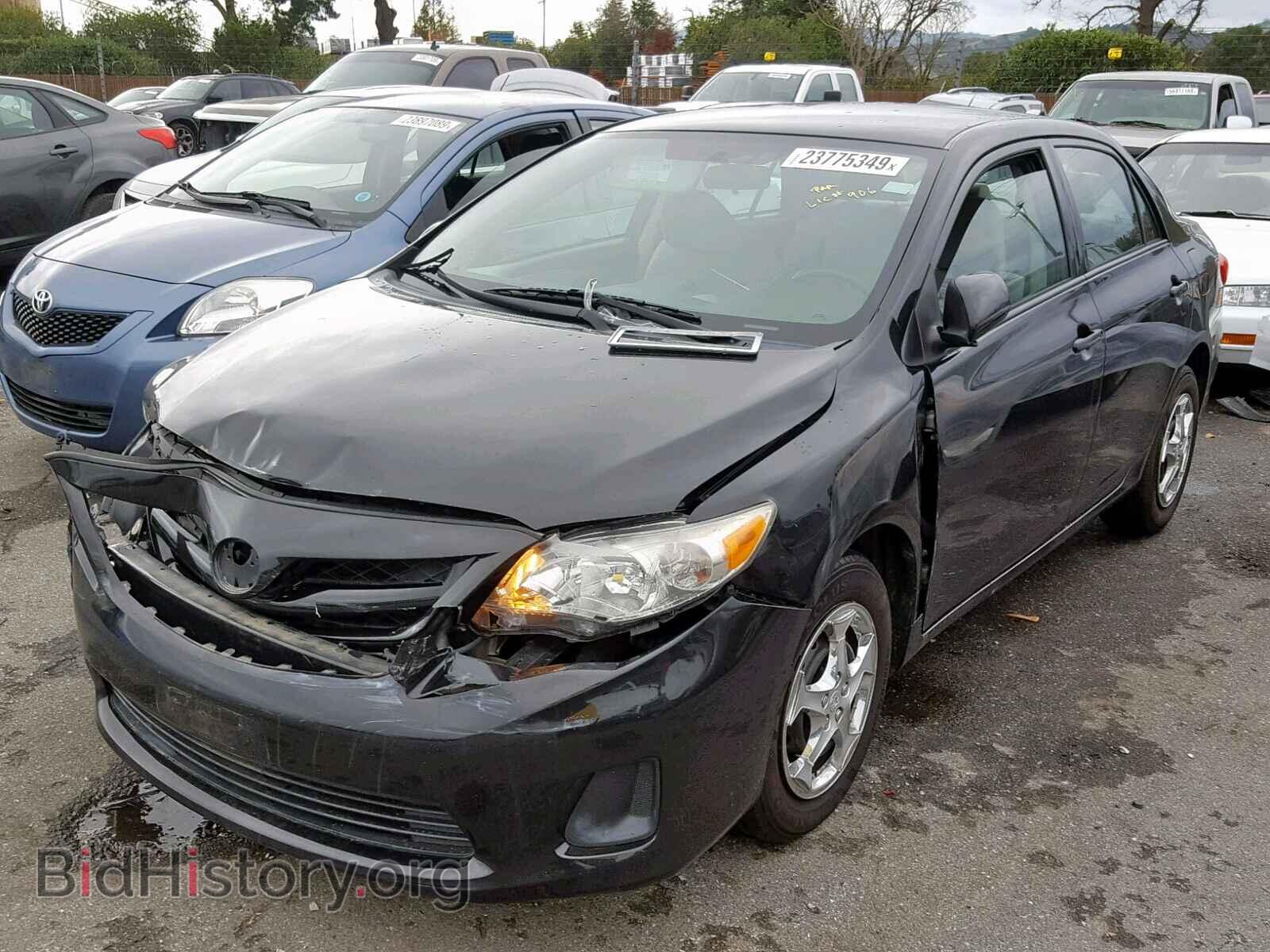 2012 TOYOTA COROLLA BA - VIN: 2T1BU4EE5CC762906 - Фото 2