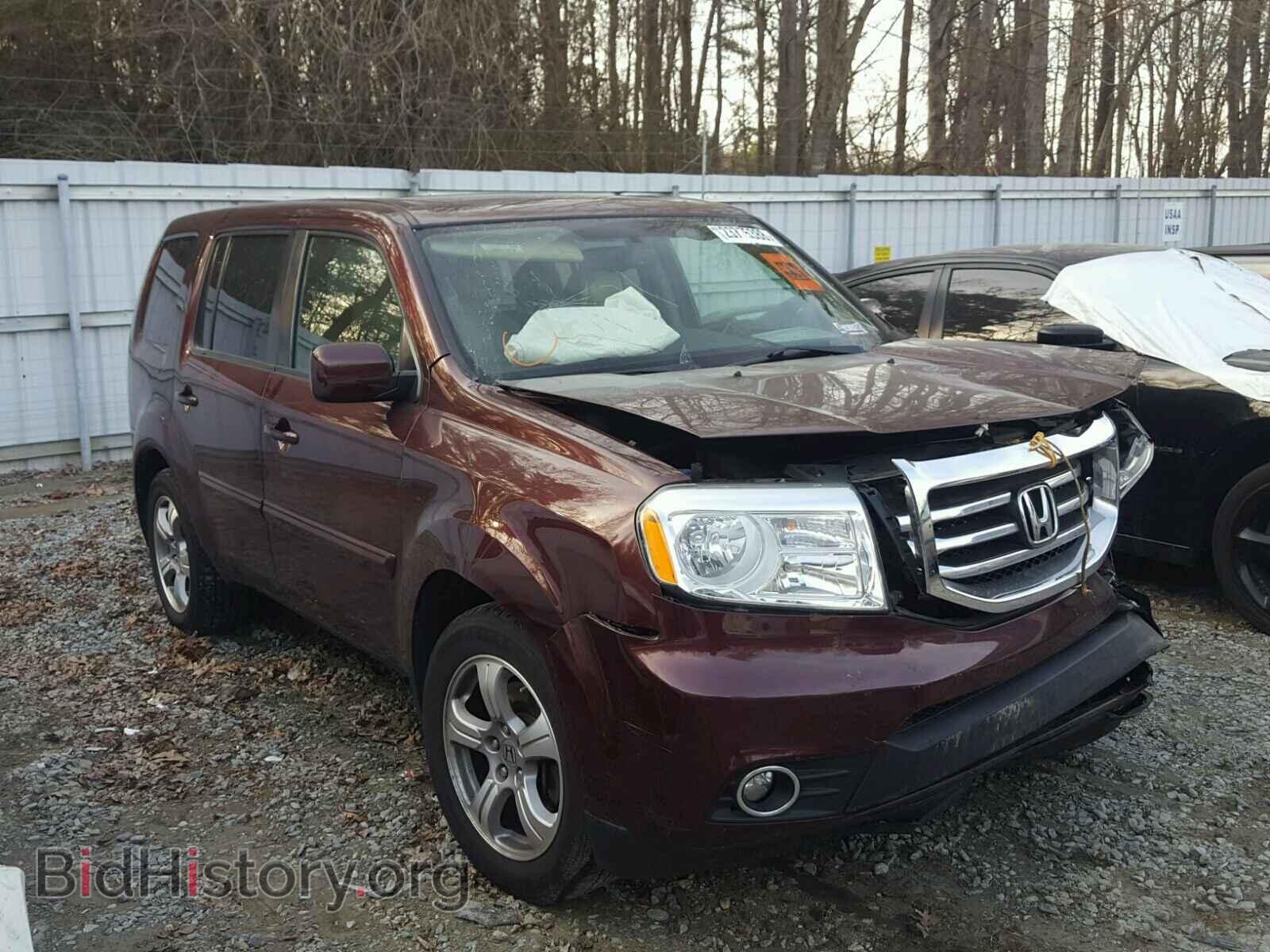 Фотография 5FNYF4H53DB042677 - HONDA PILOT 2013