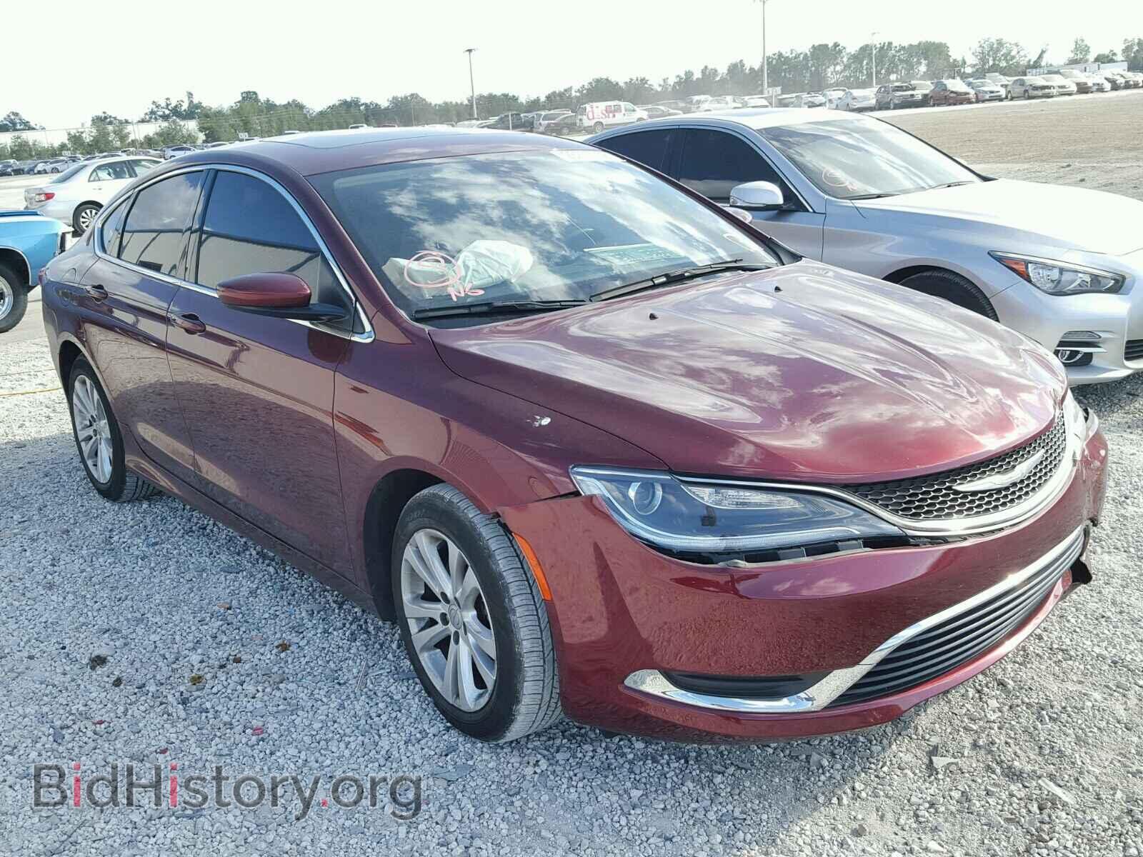 Фотография 1C3CCCAB5GN133750 - CHRYSLER 200 2016