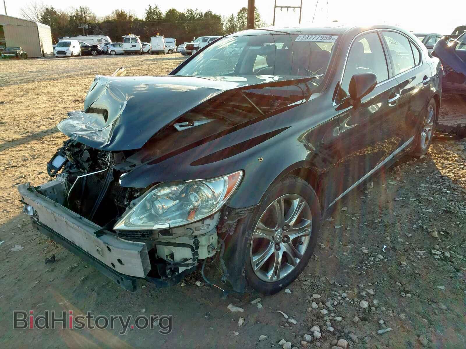 2007 LEXUS LS460 - VIN: JTHBL46F875038798 - Фото 2