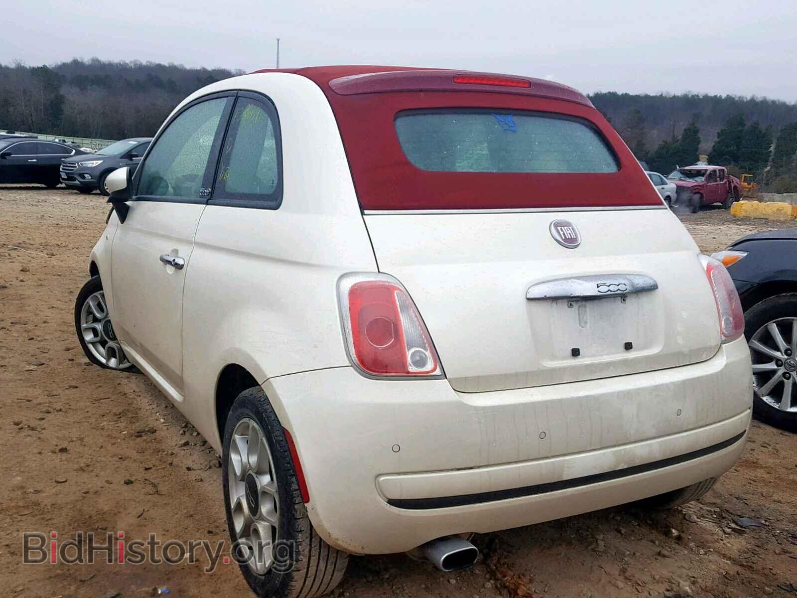 2012 FIAT 500 - VIN: 3C3CFFDR3CT310341 - Фото 3