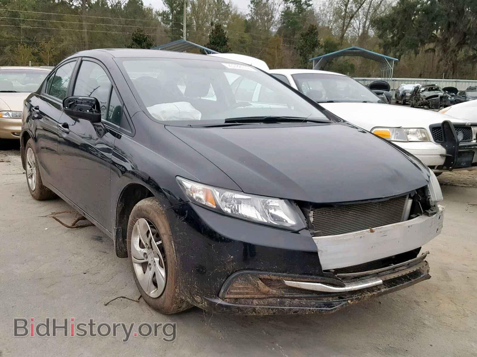 Фотография 19XFB2F56EE038012 - HONDA CIVIC LX 2014