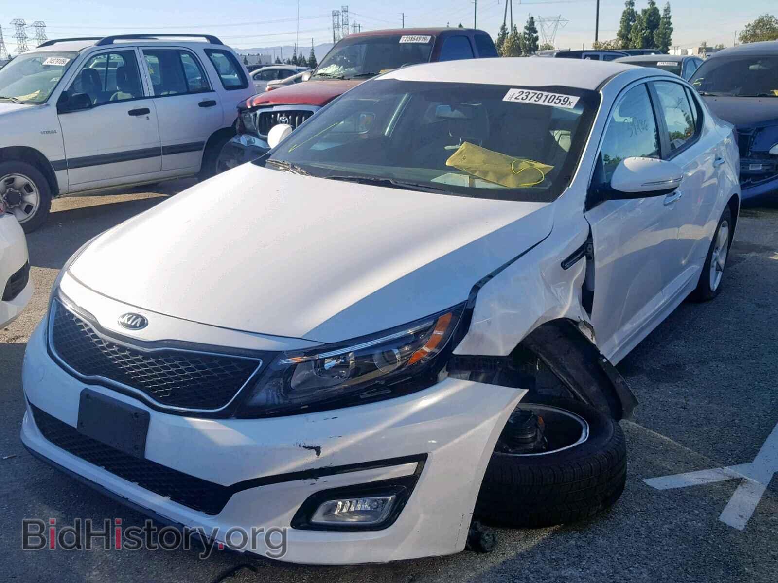 2015 KIA OPTIMA - VIN: KNAGM4A76F5642172 - Photo 2