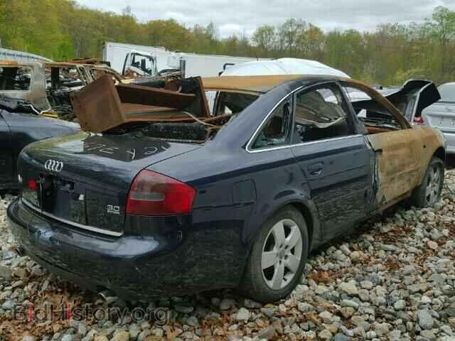 2002 AUDI A6 - VIN: WAULT64B12N132688 - Фото 4