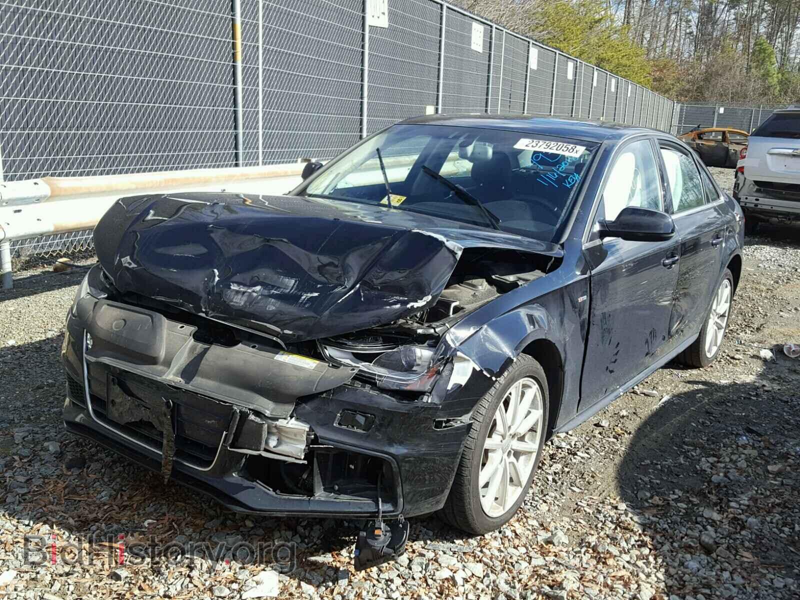 2014 AUDI A4 - VIN: WAUFFAFLXEN041971 - Фото 2