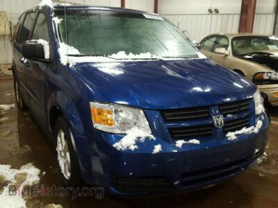2010 Dodge CARAVAN Grand Cara, blue — VIN 2D4RN4DE4AR146756, Copart
