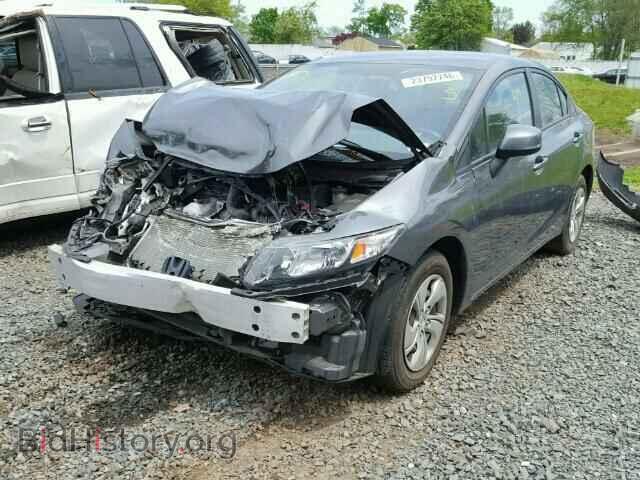 2013 HONDA CIVIC - VIN: 19XFB2F54DE294227 - Фото 2