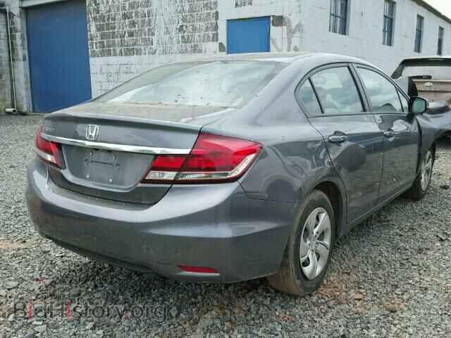2013 HONDA CIVIC - VIN: 19XFB2F54DE294227 - Фото 4