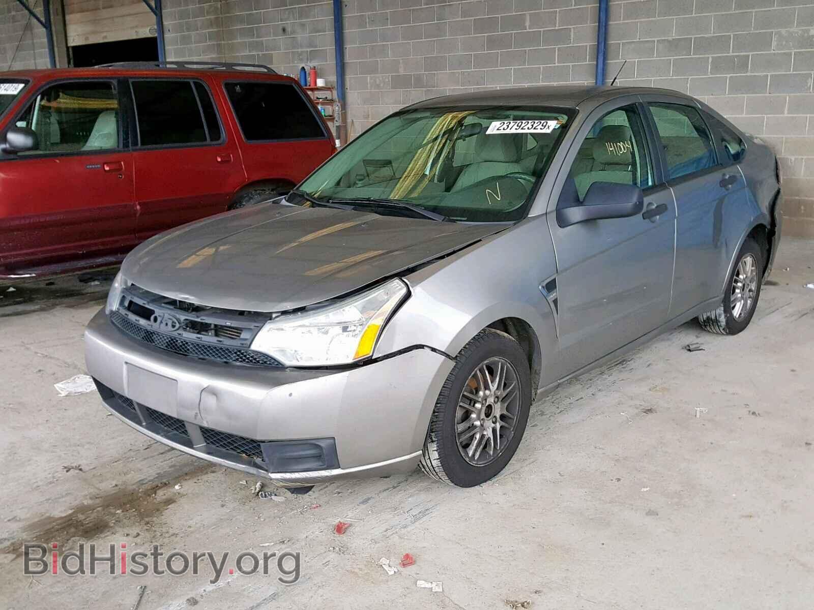 2008 FORD FOCUS - VIN: 1FAHP35N58W176366 - Фото 2