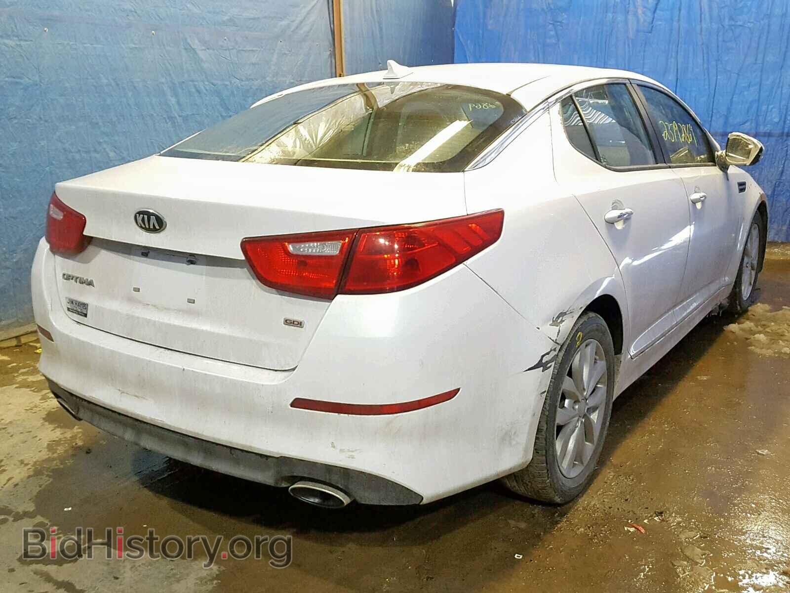 2014 KIA OPTIMA - VIN: 5XXGM4A72EG342674 - Фото 4