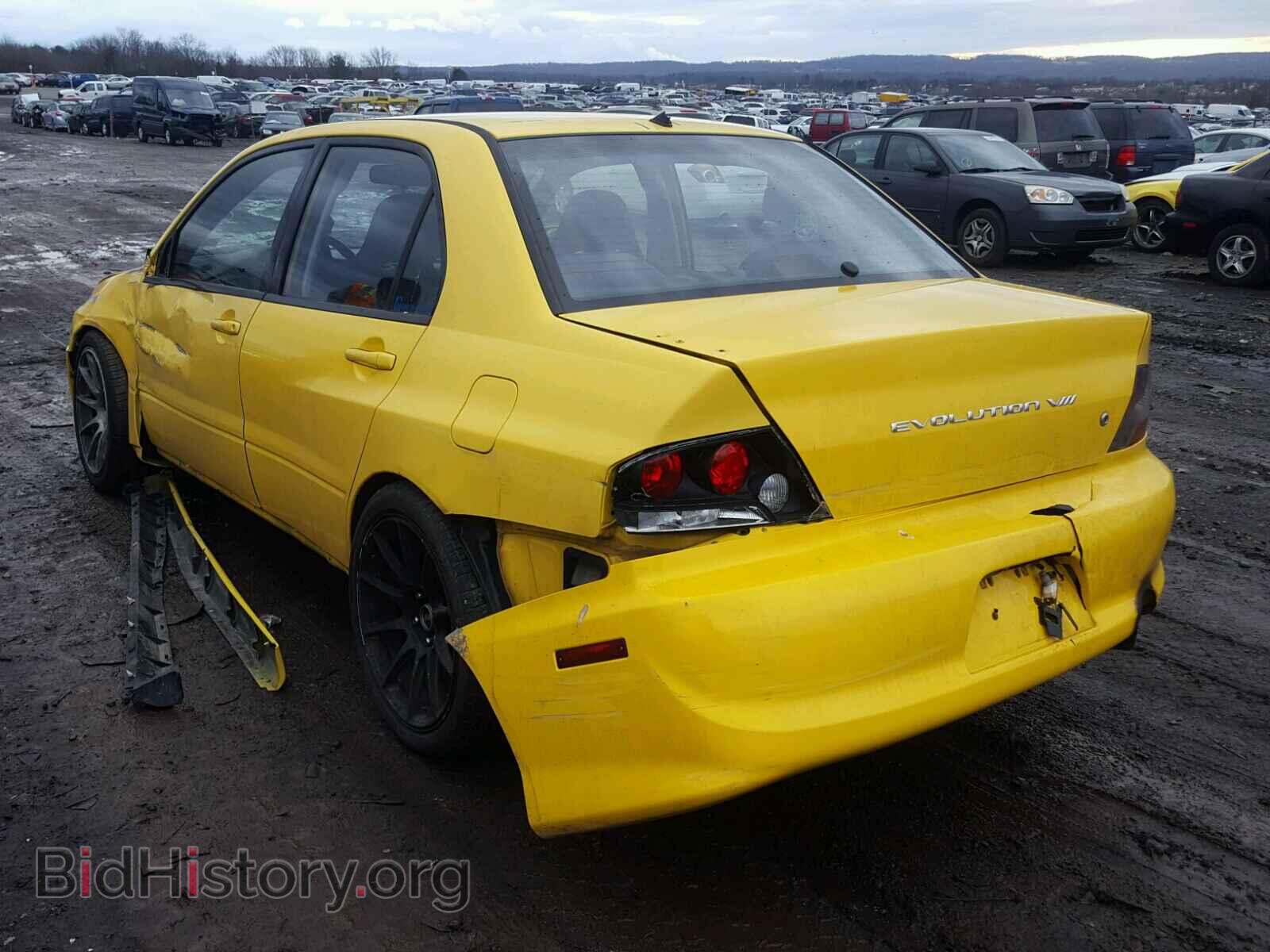 2003 MITSUBISHI EVO - VIN: JA3AH86F33U100189 - Фото 3
