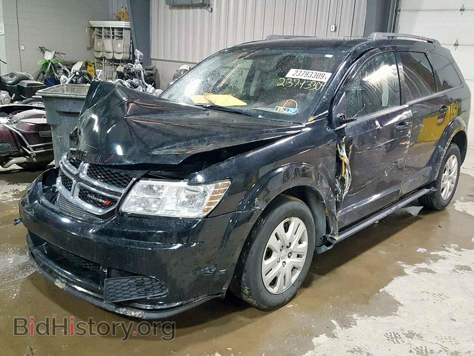 2017 DODGE JOURNEY SE - VIN: 3C4PDCABXHT602603 - Фото 2