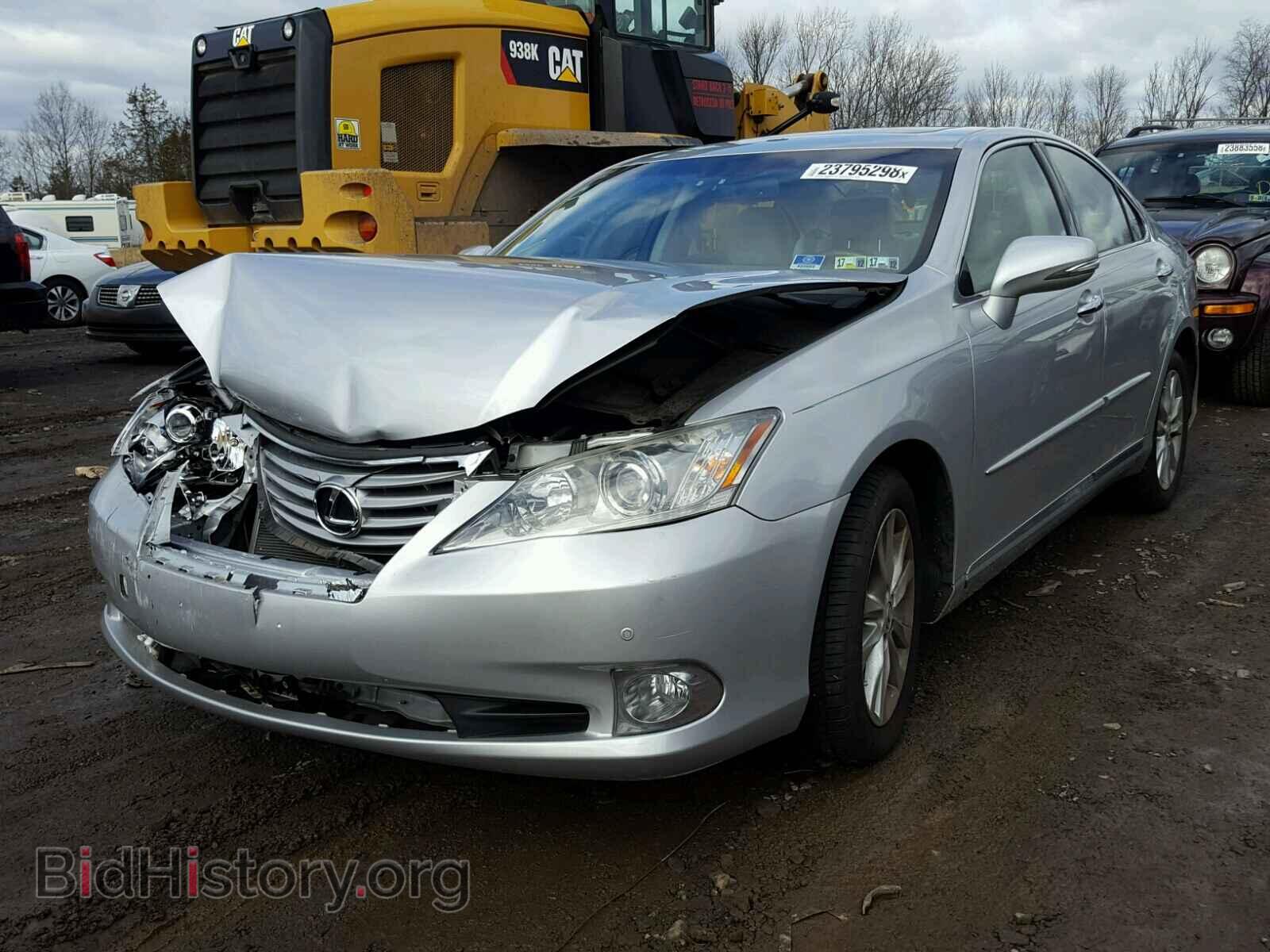 2011 LEXUS ES350 - VIN: JTHBK1EG0B2451496 - Фото 2