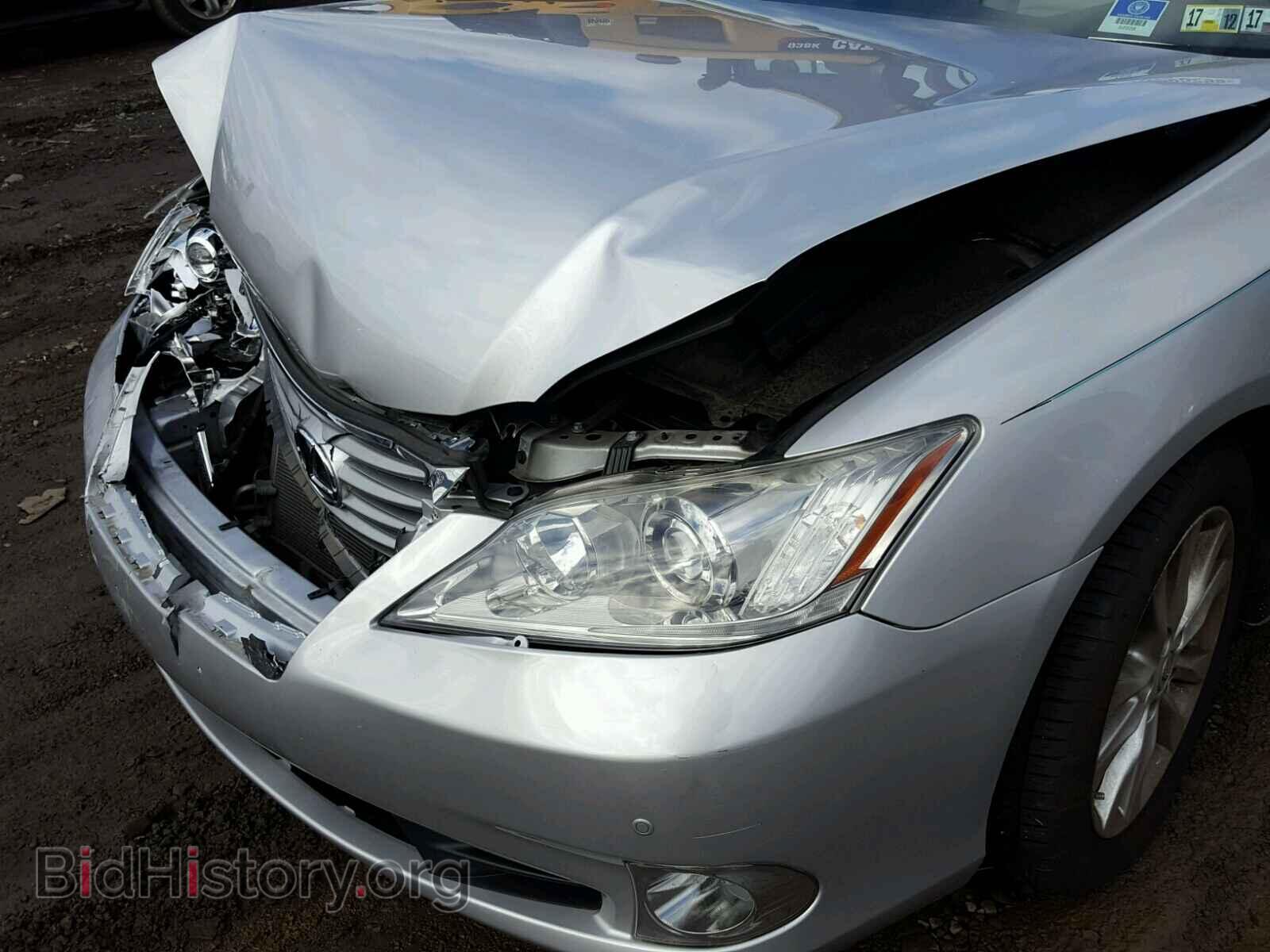 2011 LEXUS ES350 - VIN: JTHBK1EG0B2451496 - Фото 9