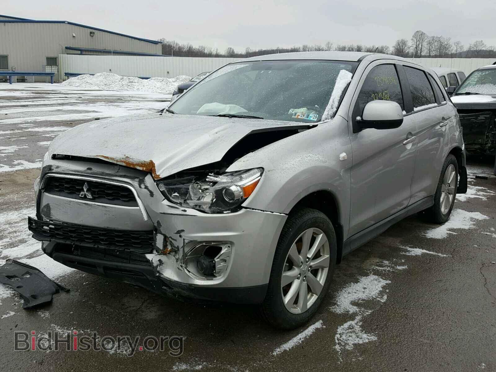 2014 MITSUBISHI OUTLANDER - VIN: 4A4AP3AUXEE030905 - Фото 2