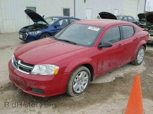2014 DODGE AVENGER - VIN: 1C3CDZAB0EN224745 - Фото 2