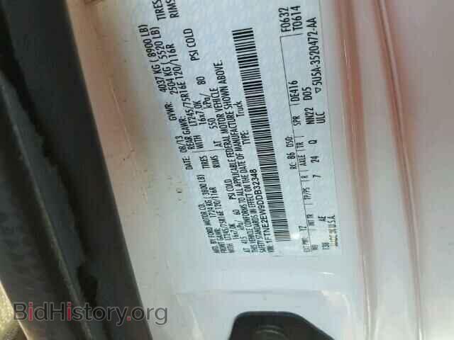 2013 FORD ECONOLINE - VIN: 1FTNE2EW9DDB32348 - Фото 10