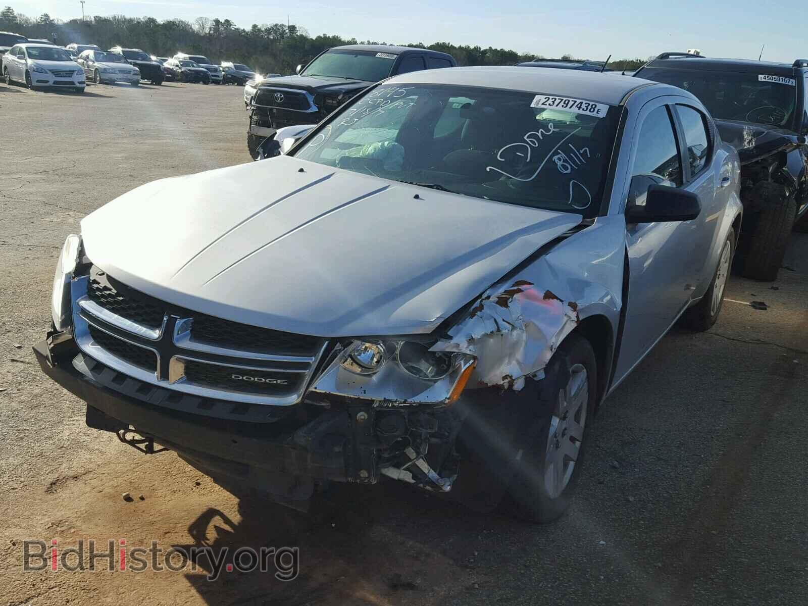 2011 DODGE AVENGER - VIN: 1B3BD4FB9BN588145 - Фото 2