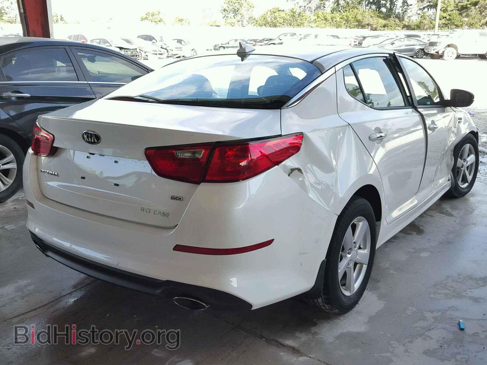 2015 KIA OPTIMA - VIN: KNAGM4A71F5565310 - Photo 4