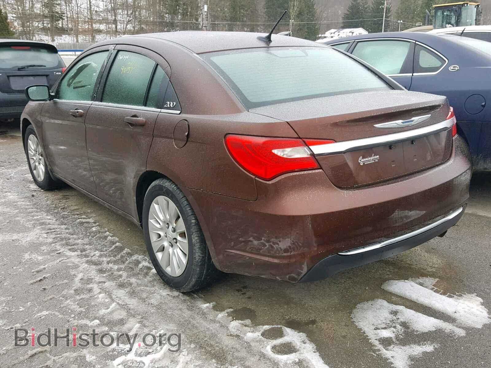 2013 CHRYSLER 200 - VIN: 1C3CCBABXDN642495 - Фото 3