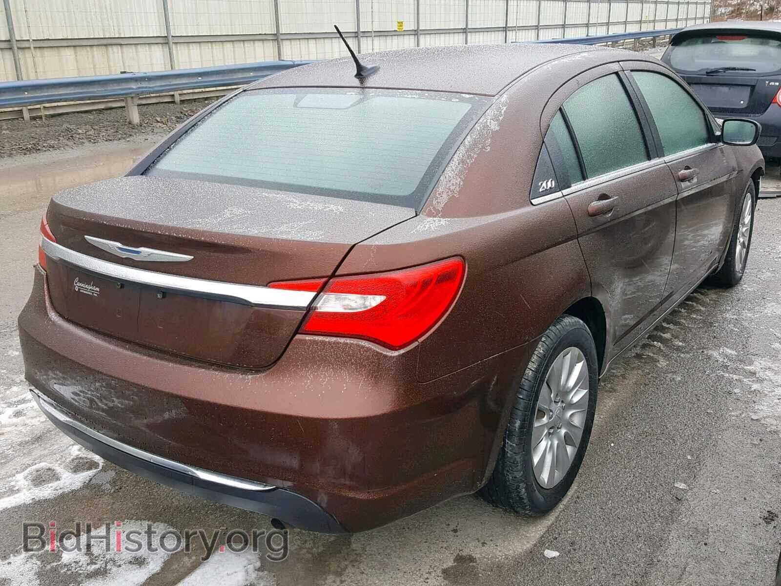 2013 CHRYSLER 200 - VIN: 1C3CCBABXDN642495 - Фото 4