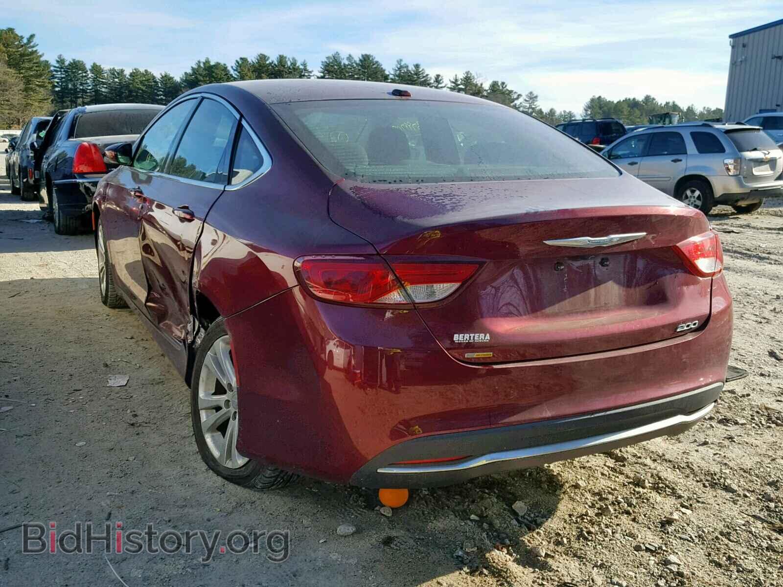 2015 CHRYSLER 200 - VIN: 1C3CCCAB8FN688139 - Фото 3