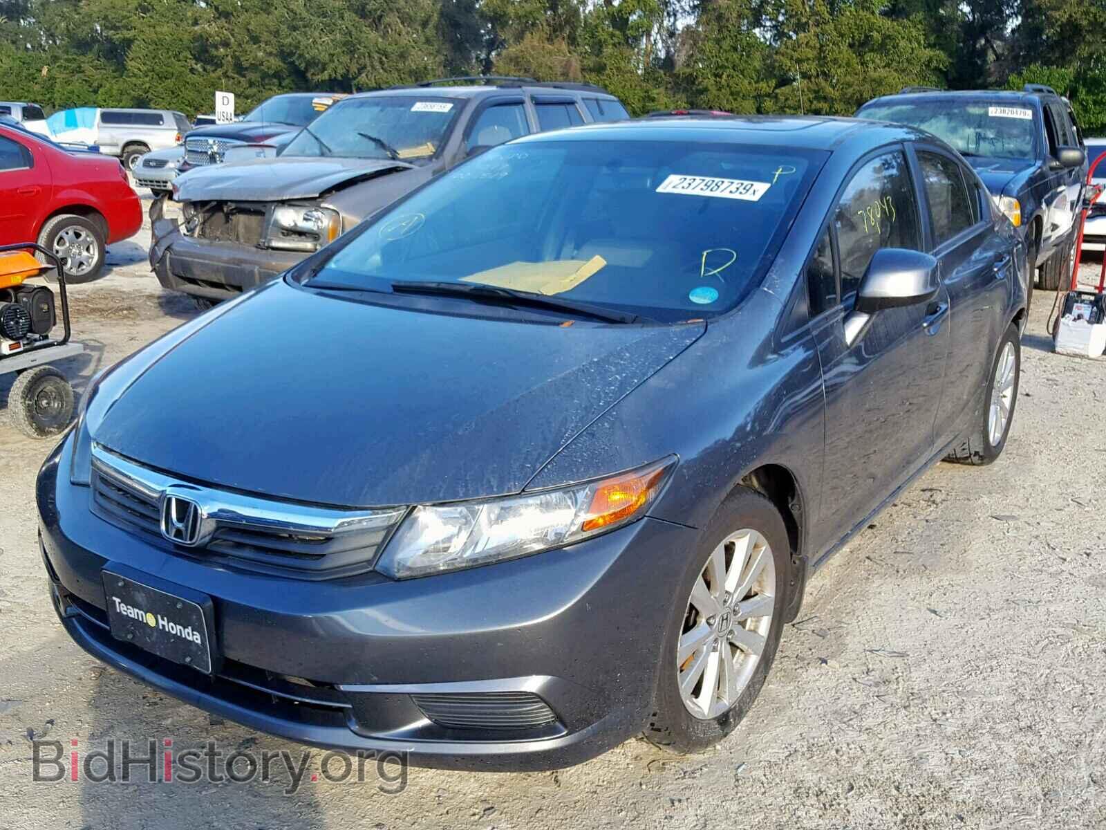 2012 HONDA CIVIC - VIN: 19XFB2F84CE014122 - Фото 2