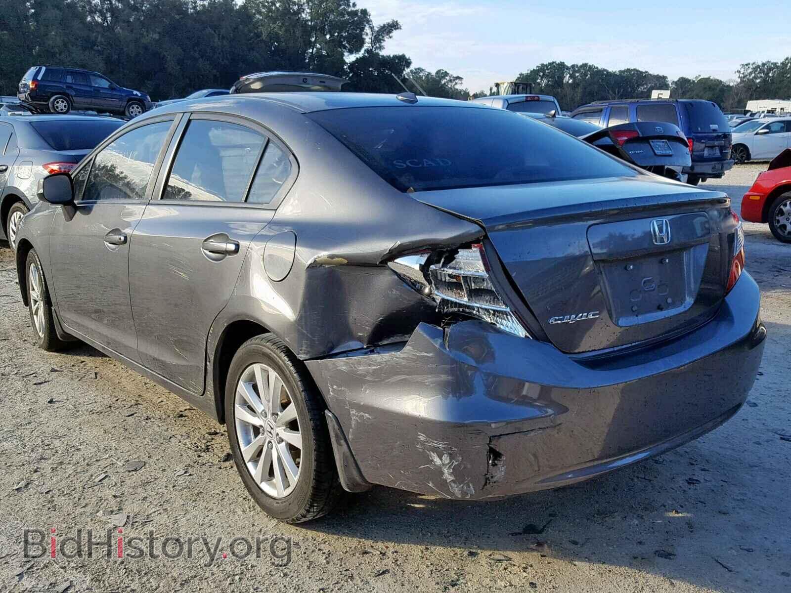 2012 HONDA CIVIC - VIN: 19XFB2F84CE014122 - Фото 3
