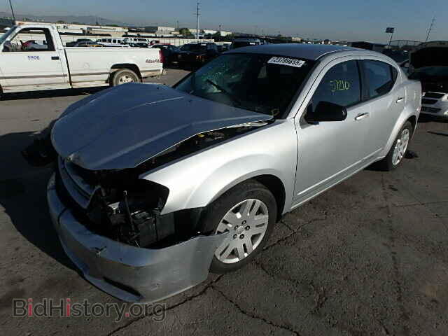 2012 DODGE AVENGER - VIN: 1C3CDZAG4CN327790 - Фото 2