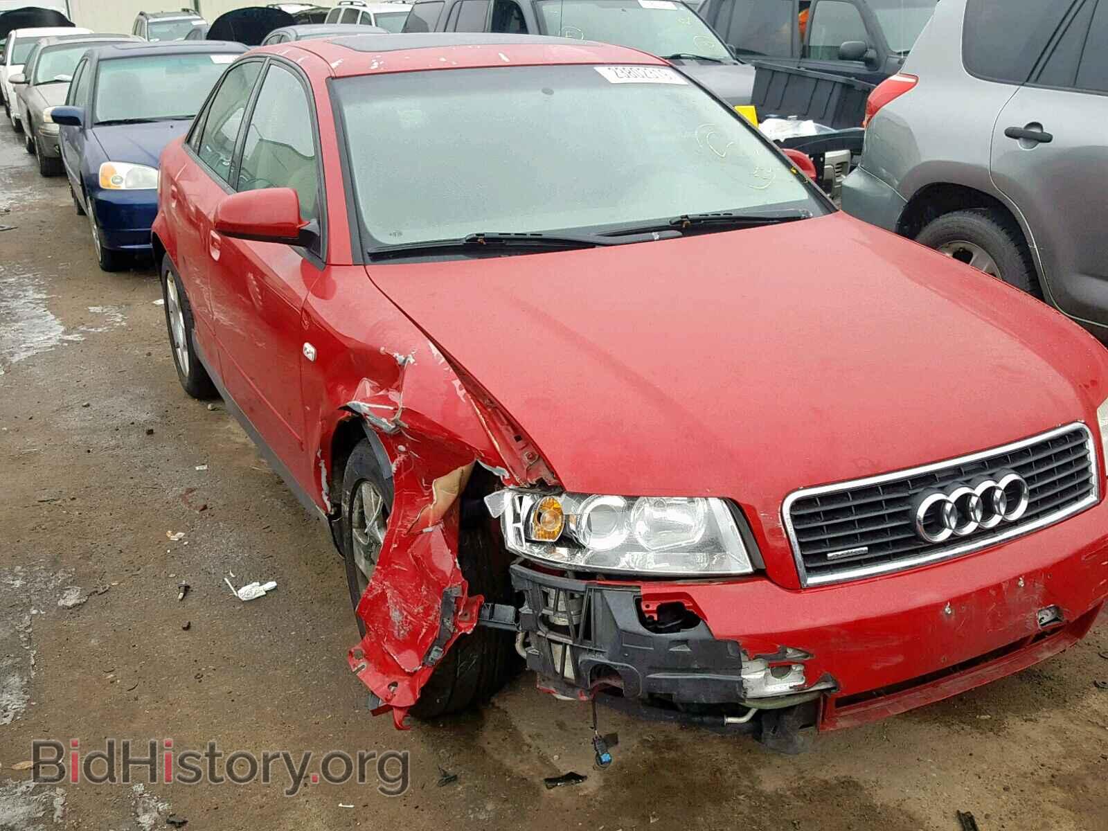 2002 AUDI A4 - VIN: WAULC68E32A307468 - Фото 9