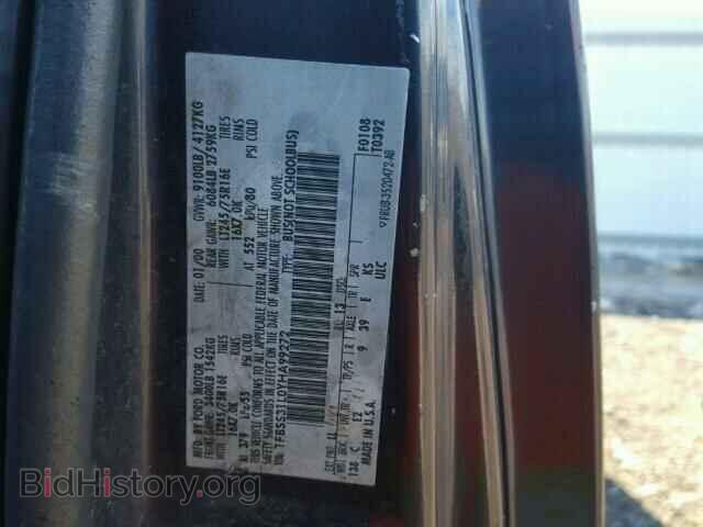 2000 FORD ECONOLINE - VIN: 1FBSS31L0YHA99272 - Photo 10