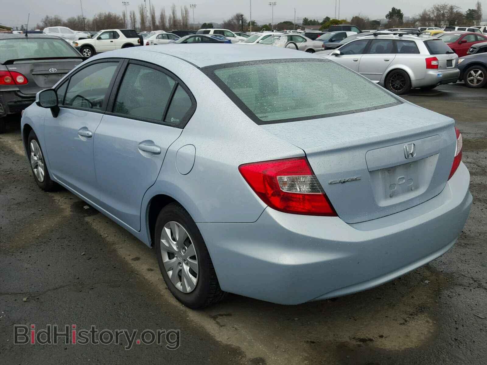 2012 HONDA CIVIC - VIN: 19XFB2F54CE336961 - Фото 3