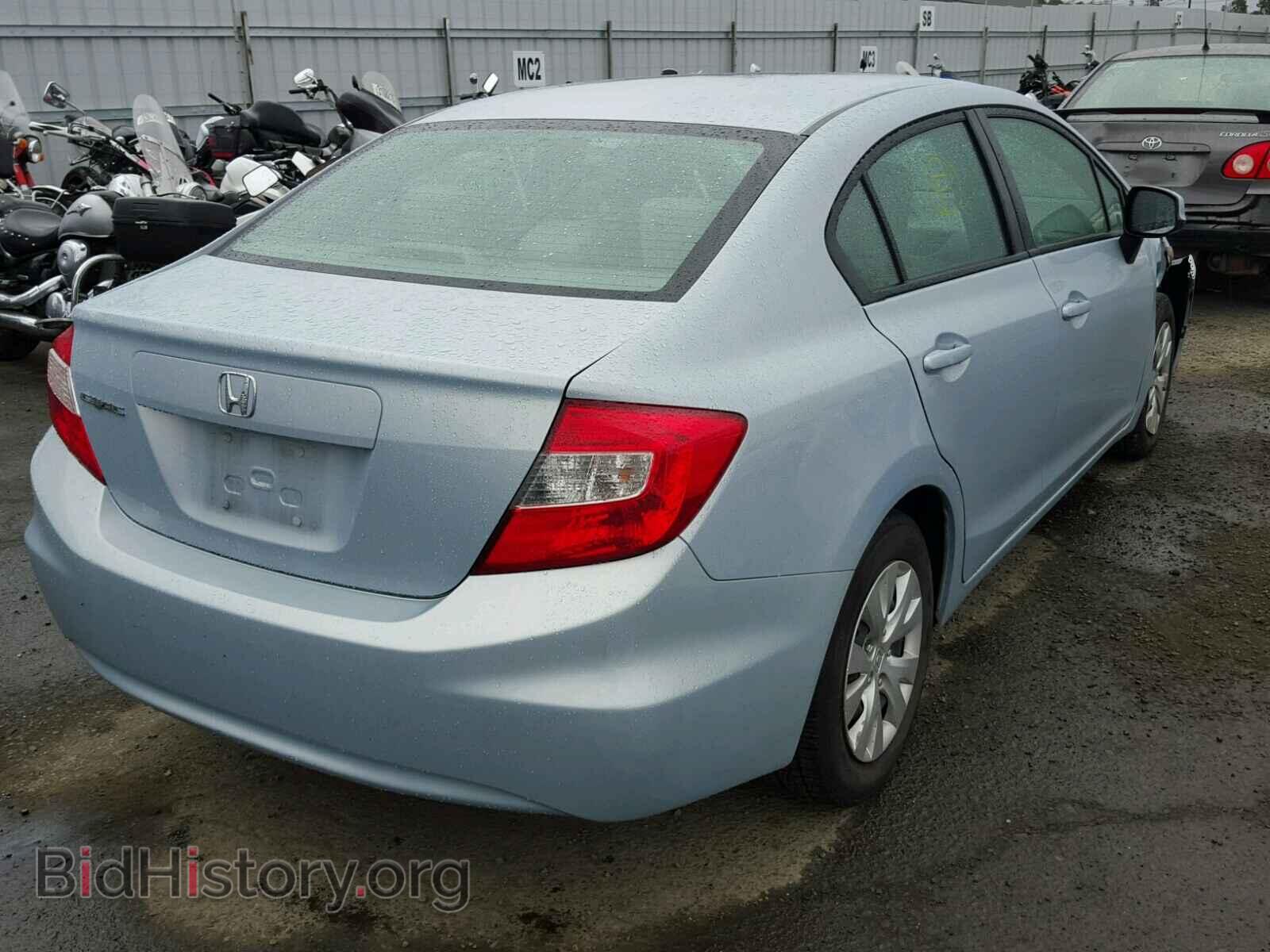 2012 HONDA CIVIC - VIN: 19XFB2F54CE336961 - Фото 4