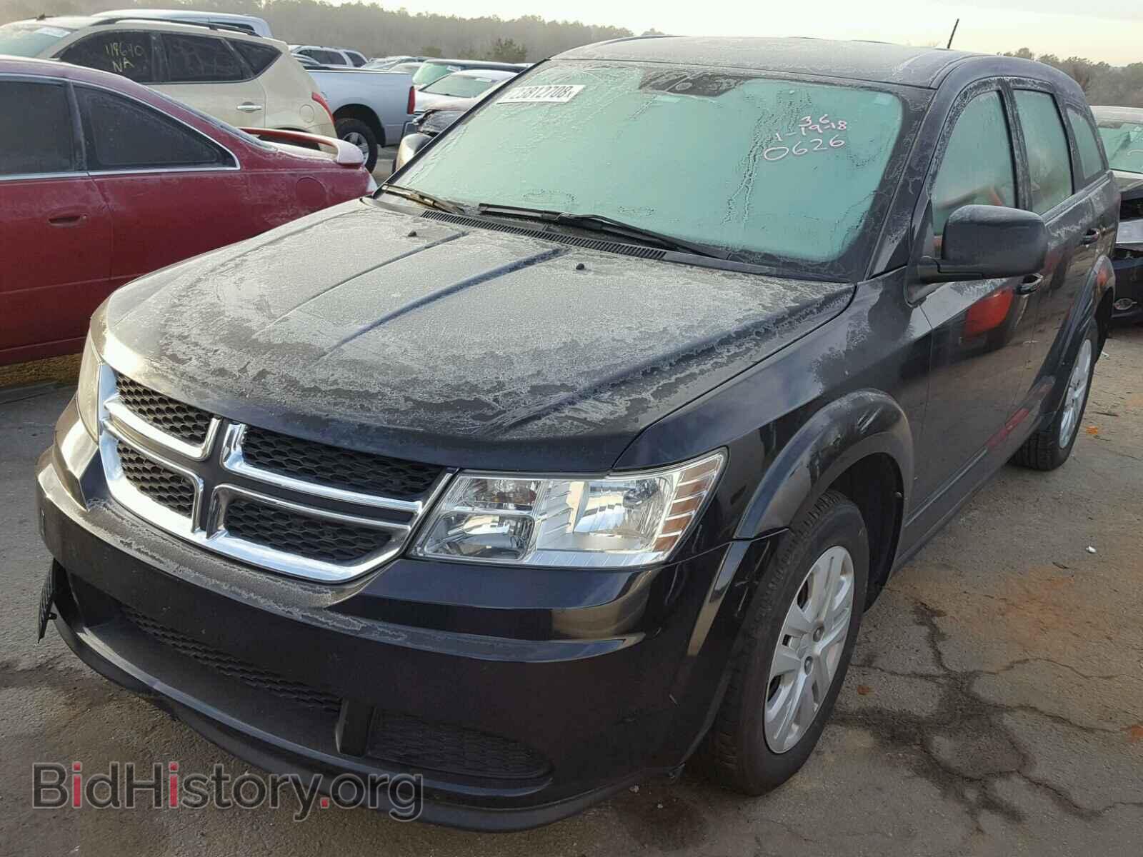 2015 DODGE JOURNEY - VIN: 3C4PDCAB2FT720626 - Фото 2