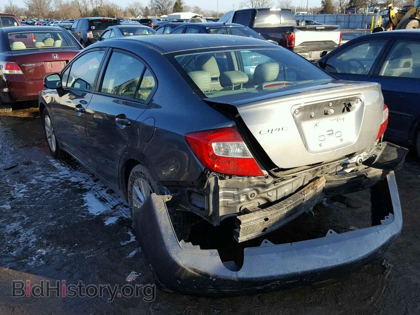 2012 HONDA CIVIC - VIN: 19XFB2F90CE011520 - Фото 3