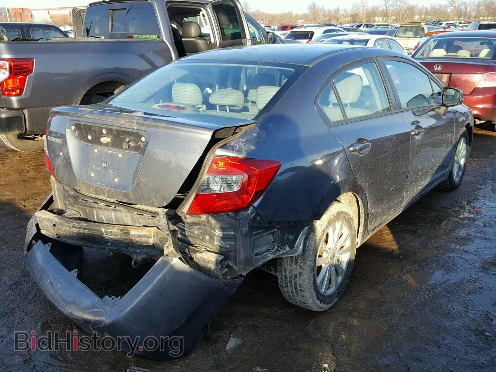 2012 HONDA CIVIC - VIN: 19XFB2F90CE011520 - Фото 4