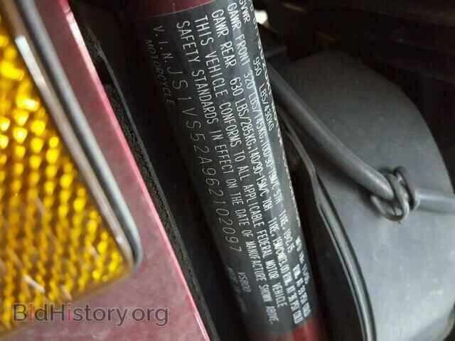 2006 SUZUKI CYCLE VS - VIN: JS1VS52A962102097 - Photo 10
