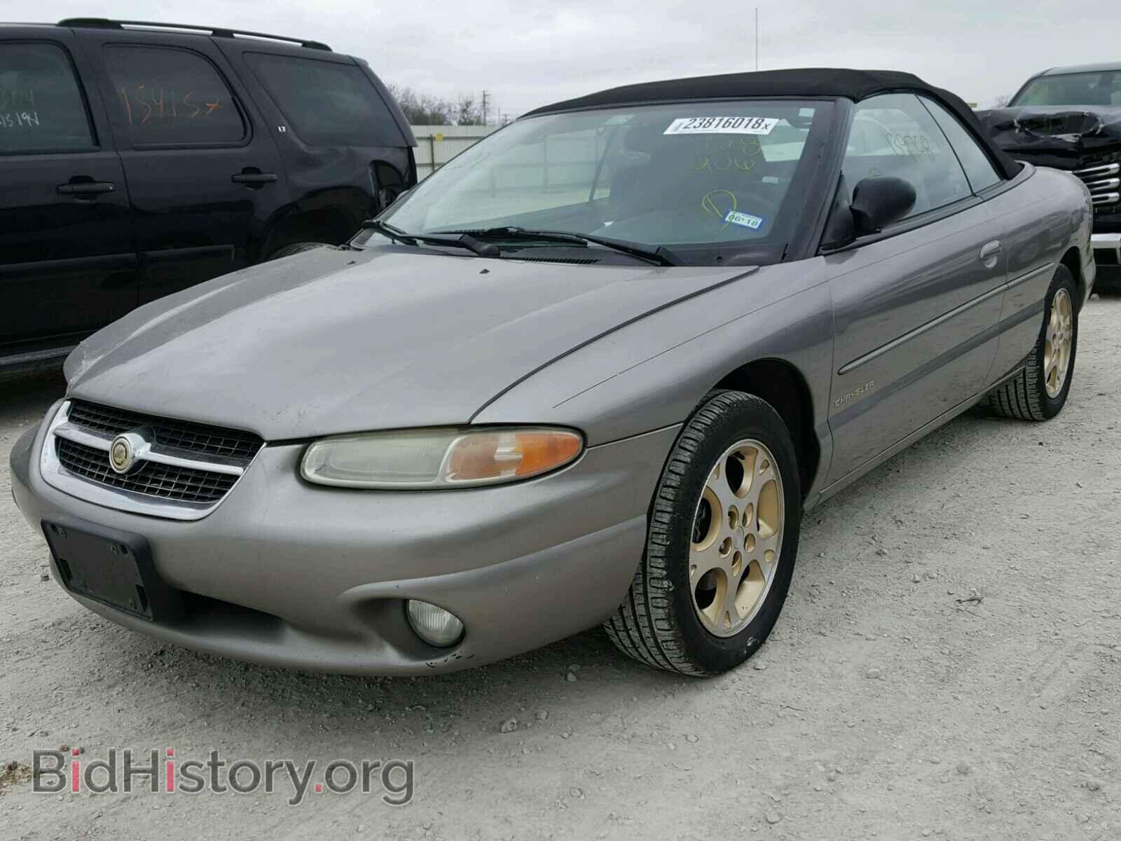 1998 CHRYSLER SEBRING - VIN: 3C3EL55H1WT228906 - Фото 2