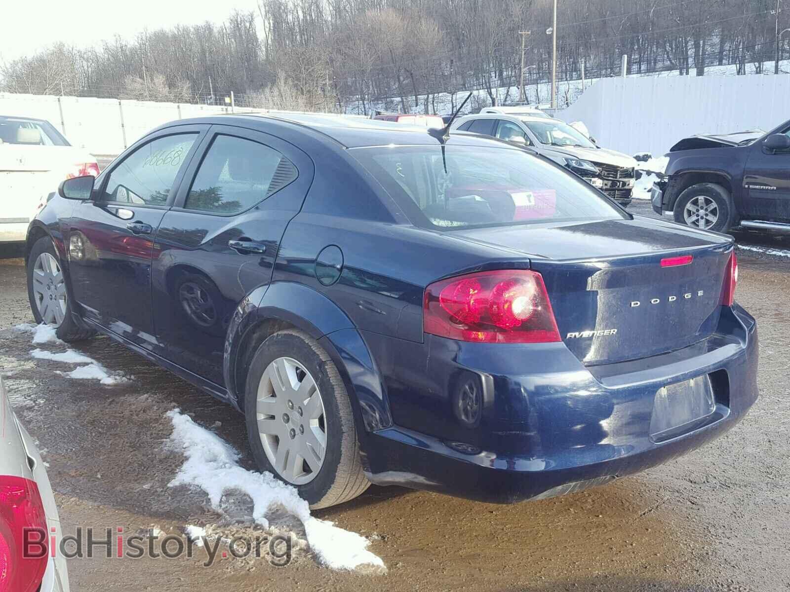 2014 DODGE AVENGER - VIN: 1C3CDZAB2EN126946 - Фото 3