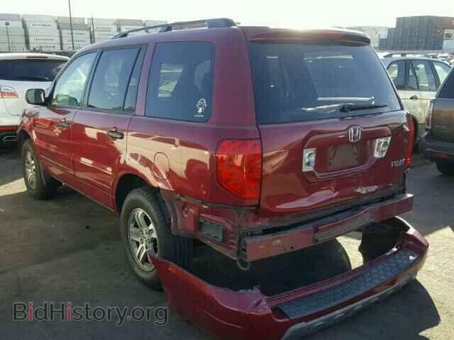 2005 HONDA PILOT - VIN: 5FNYF18655B037618 - Фото 3