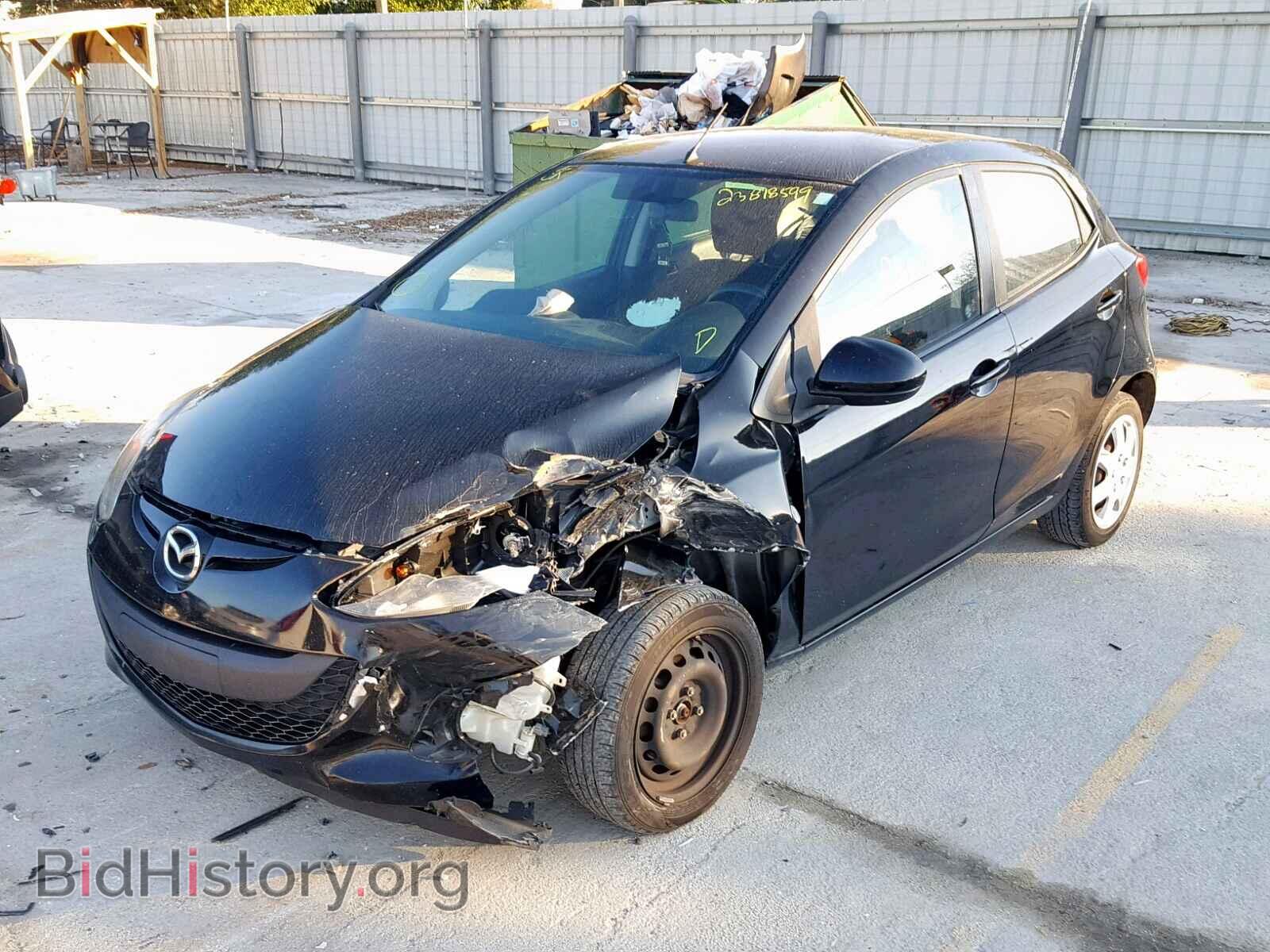 2013 MAZDA 2 - VIN: JM1DE1KY7D0170292 - Фото 2