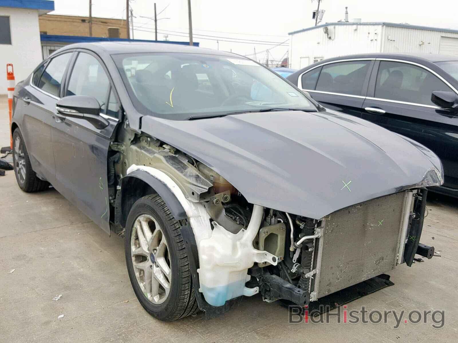 Photo 3FA6P0H77GR358672 - FORD FUSION SE 2016