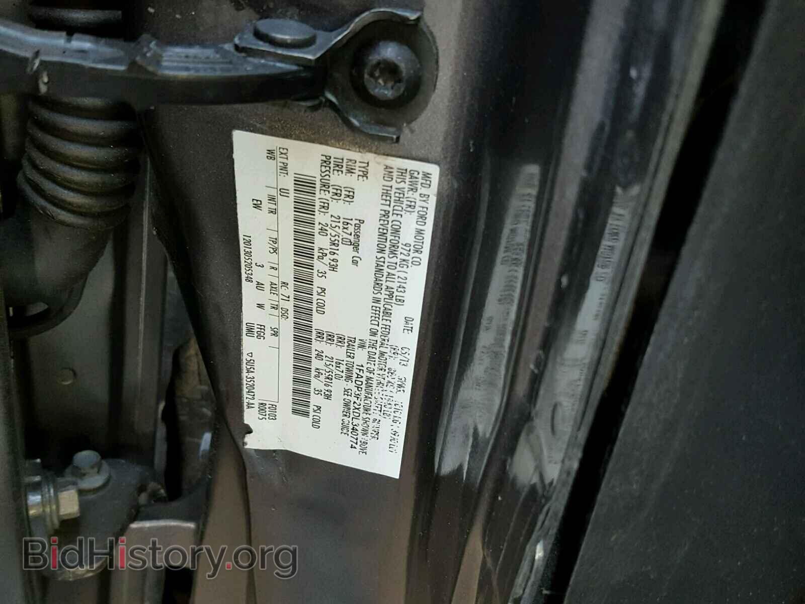 2013 FORD FOCUS - VIN: 1FADP3F2XDL340774 - Photo 10