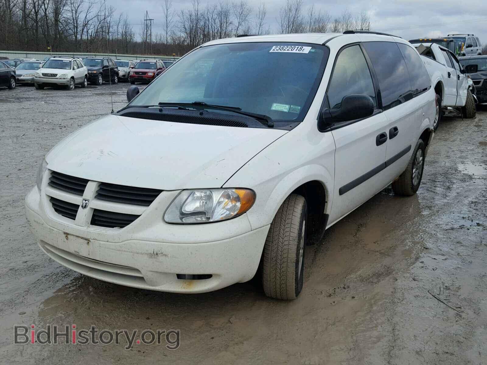 2007 DODGE CARAVAN - VIN: 1D4GP24R07B211859 - Фото 2