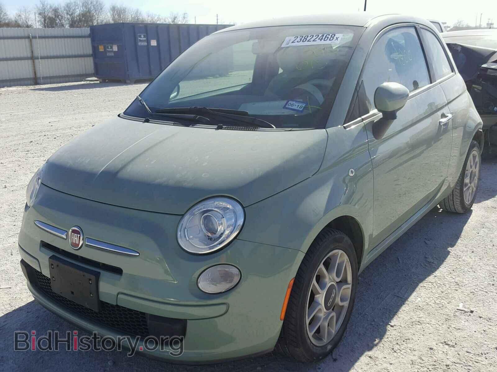 2012 FIAT 500 - VIN: 3C3CFFAR3CT385013 - Фото 2